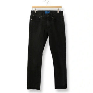 Club Monaco Straight Leg 29/30 Soft  Black Jeans Denim Luxe Casual 90s